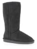 Gooce Leder-Winterstiefel "Elidir" in Anthrazit