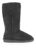 Gooce Leder-Winterstiefel "Elidir" in Anthrazit