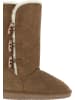 Gooce Leder-Winterstiefel "Cornice" in Hellbraun