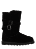 Gooce Leder-Winterstiefel "Huntspill Waterproof" in Schwarz