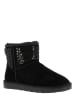 Gooce Leder-Winterboots "Lana" in Schwarz