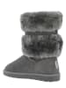 Gooce Leder-Winterstiefel "Mara" in Anthrazit