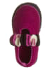 kitz-pichler Wollfilz-Hausschuhe "Babett" in Fuchsia/ Anthrazit