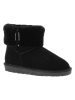 NICEBAY Leren winterboots "Mooring" zwart