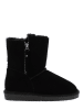 NICEBAY Leren winterboots "Arctic" zwart
