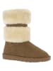 NICEBAY Leder-Winterstiefel "Douglas" in Hellbraun