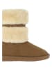 NICEBAY Leder-Winterstiefel "Douglas" in Hellbraun