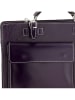 ORE10 Leder-Businesstasche "Bologna" in Dunkellila - (B)38 x (H)29 x (T)11 cm