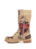 Streetfly Boots beige/meerkleurig