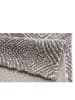 Mint Rugs Hochflor-Teppich "Wire" in Grau