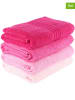 Elizabed Ręczniki prysznicowe (4 szt.) "Rainbow" w kolorze różowym