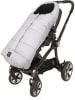 Kaiser Naturfellprodukte Thermo-voetenzak "Timbatoo" lichtgrijs - (L)105 x (B)48 cm