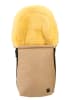 Kaiser Naturfellprodukte Voetenzak met lamsvacht "Emmi" beige - (L)80 x (B)37 cm