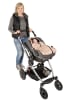 Kaiser Naturfellprodukte Fußsack "Fleece" in Beige - (L)80 x (B)40 cm