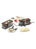 Stöckli 6tlg. Raclette-Basisset "Twinboard" in Anthrazit
