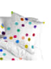 Happy Friday Kissenbezug "Confetti" in Weiß/ Bunt