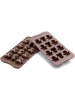 silikomart Chocoladevorm "Mood" bruin - (L)21,5 x (B)10,5 cm