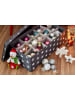 STORE IT Kerstballen opbergbox grijs - (B)58 x (H)25 x (D)36 cm