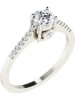 Diamant Vendôme Witgouden ring met diamanten