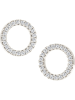 Diamant Vendôme Weißgold-Ohrstecker mit Diamanten