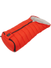 Kaiser Naturfellprodukte Thermo-Fußsack "Fanny" in Rot - (L)100 x (B)43 cm
