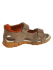 lamino Skórzane sandały w kolorze jasnobrązowym