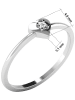 Vittoria Jewels Weißgold-Ring mit Diamant