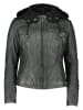 BLUE MONKEY Lederjacke "Wonder" in Anthrazit
