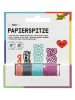folia PAPER Papierbordüren "Fantasy" in Bunt - 4x 1 m