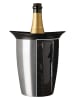 Vacu Vin Champagnerkühler ''Elegant'' in Silber - (H)21,5 x Ø 19 cm