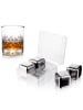 Vacu Vin 4er-Set: Kühlwürfel in Silber - (B)2,6 x (H)2,6 x (T)2,6 cm