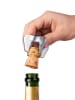 Vacu Vin Champagneopener zilverkleurig - (H)4,3 x Ø 7 cm