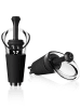 Vacu Vin 2-delige set: wijntuiten zwart - (L)7,2 cm