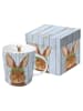 ppd Mok "Vivien" bruin/blauw - 350 ml
