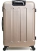 BlueStar Hardcase-trolley "Madrid" champagnekleurig - (B)41 x (H)65 x (D)26 cm