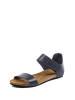 Comfortfusse Leren sandalen donkerblauw