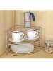Wenko Serviesrek chroomkleurig - (B)35 x (H)25 x (D)21 cm