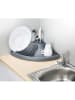 Wenko Abtropfgestell in Grau - (B)37,5 x (H)10,5 x (T)37,5 cm