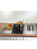 Wenko 2er-Set: Herdabdeckplatten in Transparent - (L)30 x (B)52 cm