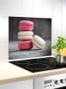 Wenko Spatwand "Macarons" grijs/roze - (L)60 x (B)50 cm