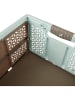 Joybos Opbergmand lichtbruin/lichtblauw - (B)48 x (H)34,5 x (D)23,5 cm