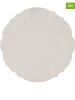 Clayre & Eef 6-delige set: dinerborden wit - Ø 27 cm