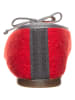 kitz-pichler Pantoffels "403" rood/grijs