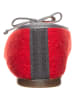 Kitz-pichler Pantoffels "403" rood/grijs