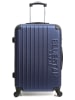BlueStar Hardcase-Trolley "Bucarest" in Dunkelblau - (B)35 x (H)55 x (T)21 cm