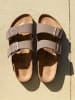 Birkenstock Slippers "Arizona" bruin - wijdte S