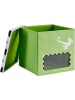 STORE IT Pudełko w kolorze zielonym - 33 x 33 x 33 cm