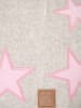 Kaiser Naturfellprodukte Becik "Star Melange" w kolorze jasnoszaro-różowym - 80 x 40 cm