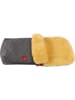 Kaiser Naturfellprodukte Lammfell-Fußsack "Natty" in Anthrazit - (L)85 x (B)45 cm