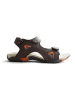 TRAVELIN' Leder-Trekkingsandalen "Volda" in Dunkelbraun